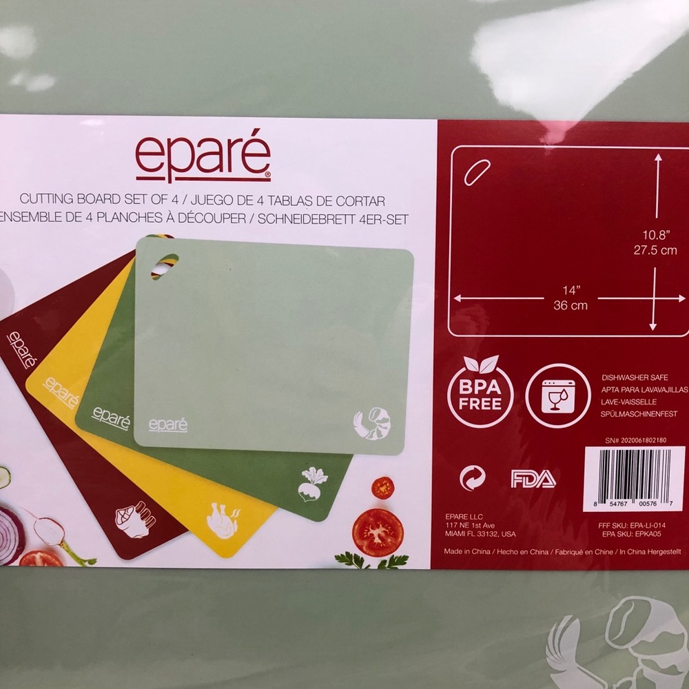 Eparé Cutting Board Set of 4